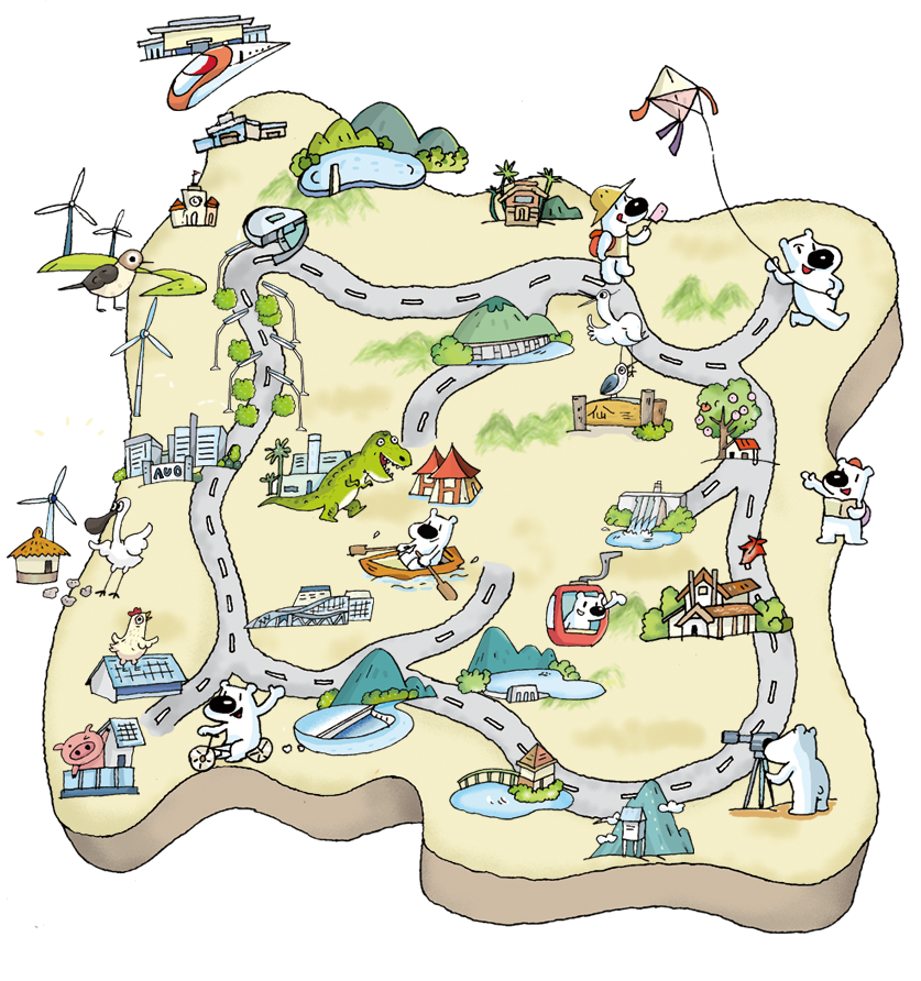 中臺灣節能場域點推薦